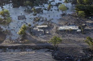 Flooded Resort in Samoa